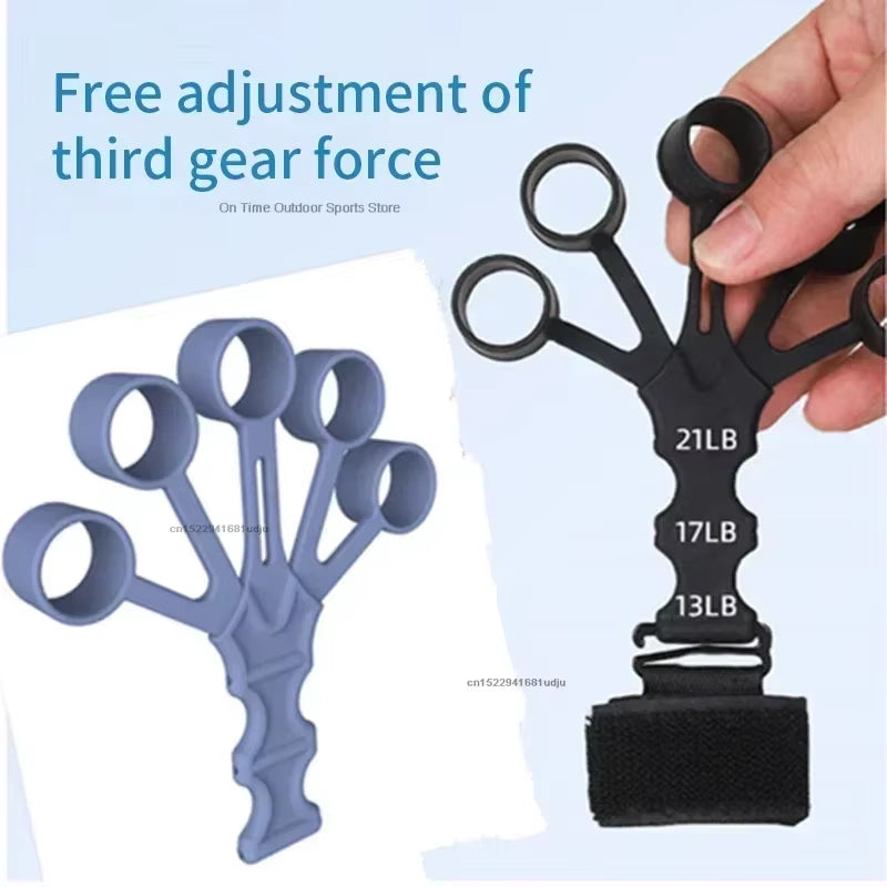 Hand Grip Strengthener Physical Tools Guitar Finger Trainer Training and Exercise Gym 6Th Level Resistance Gripster Expander